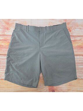 Nike Golf Dri-Fit Gray Mens Shorts Size 38 Lightweight